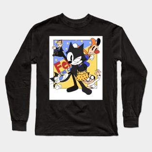 Felix the Cat! (Twisted Ver.) Long Sleeve T-Shirt